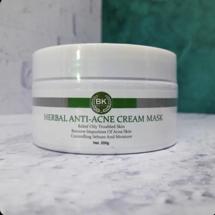 Centella-Anti-Acne-Cream-Mask-200g-Best-Clean3 ماسک کرم ضد جوش هربال(سنتلا) 200 گرم بست کلین - Image 1