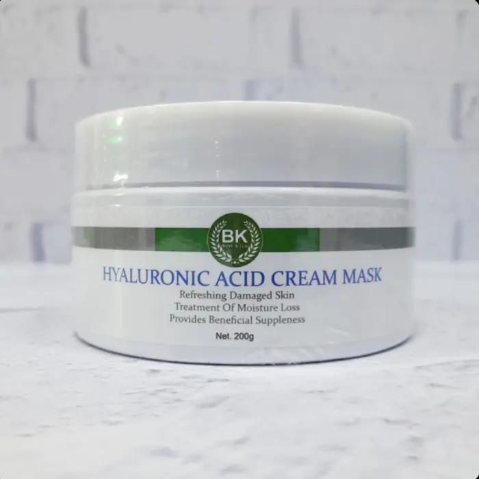 Hyaluronic-Cream-Mask-200g-Best-Clean3 ماسک کرم هيالورنيک (پوست چرب) 200 گرم بست کلین - Image 1